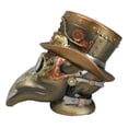 thumbnail image 3 of Ebros Bizarre Industrial Victorian Steampunk Plaque Doctor Bust Skull Figurine, 3 of 9