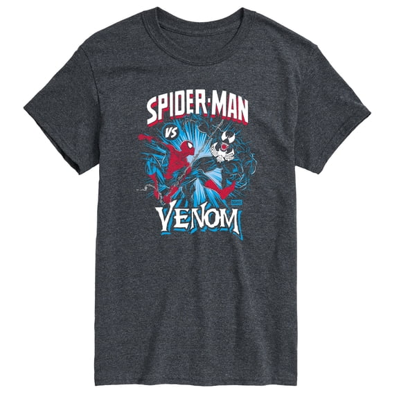 Spider-Man - Vs Venom - Men's Short Sleeve Graphic T-Shirt