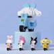thumbnail image 3 of Sanrio-figuras de Hello Kitty para niños, My Melody, Cinnamoroll, pomppurin, Kuromi, Kartoon, bloques de construcción, juguetes para niños, 3 of 4