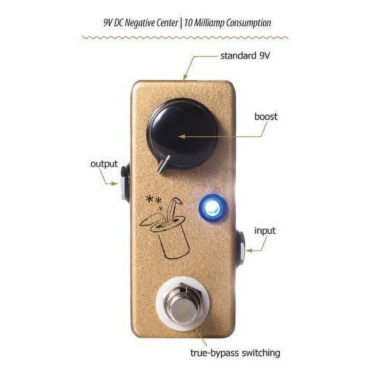JHS Pedals Prestige Boost Guitar Effect Pedal - Walmart.com