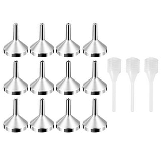 12pcs/set Small Funnels With Mini Dropper For Filling Bottles Containers  Liquid
