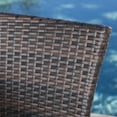 thumbnail image 5 of Saiman Outdoor 7 Piece 6 Seater Acacia Wood and Wicker Dining Set with Water Resistant Cushions, 5 of 10