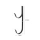 thumbnail image 3 of Organizador de herramientas de piscina, gancho de barra telescópica para manguera de vacío de red skimmer (negro) Ndcxsfigh Libre de BPA, 3 of 7