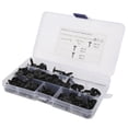 thumbnail image 1 of Tornillos Autorroscantes, Juego De Tornillos Duraderos M5x16/19 Mm, Repuesto Negro Para A1 2011-2018 Para Guardabarros De Coche YLSHRF Manganese Steel Screws, 1 of 8