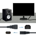 thumbnail image 6 of Reliable Male to Female Cable C14 to C7 Cord Flexible Power Cable PVC for Room, 6 of 8