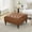 Brown-B, variant on BRILHAMEZ Modern Linen Fabric Storage Ottoman Bench, Button Tufted Coffee Table Footrest Stool with Hidden Storage for Living Room and Bedroom, Gray