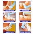 thumbnail image 2 of Cepillo interdental de ortodoncia Limpieza Cepillo de dientes suave Cuidado bucal (Blanco) Ehuebsd  Cuidado Belleza, 2 of 9