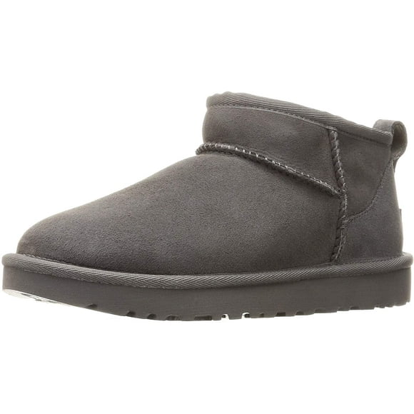 UGG Classic Ultra Mini Boot, Grey, Size 12