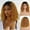 Yellow-jf1, variant on More Beautiful Full Lace Boho Box Braid Wigs for Black Women 14 inch Short Curly Faux Locs Braided Wig Ready to Wear