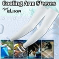 1 Pair of The Elixir UV Protective Golf Cycling Arm Cool Warmers