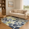 thumbnail image 7 of Addison Rugs Mayfield Premium Machine Washable Transitional Geometric Denim Rectangle Rug, 10' x 14', 7 of 7