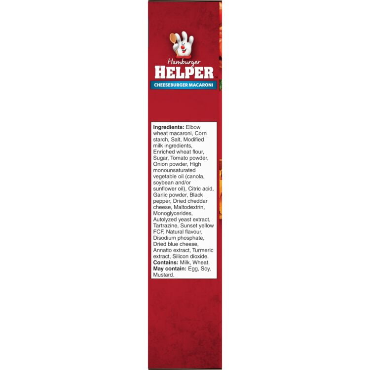 Hamburger Helper Cheeseburger Macaroni, 166 g