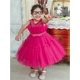 thumbnail image 5 of Bagilaanoe Toddler Baby Girl Party Dress Ruffle Sleeveless A-line Princess Dresses 1T 2T 3T 4T 5T 6T Kid Tulle Skirt, 5 of 9