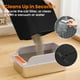 thumbnail image 5 of Alfombrilla de arena para gatos Petinstinct, extra grande, 76 x 56 cm, color negro, 5 of 8