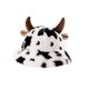 thumbnail image 1 of Sombrero de Pescador con Cuernos de Vaca para Mujer, Ligero, Grueso y Estampado, para Otoño E Invierno. Sombrero de Pescador con Cuernos de Vaca, Sombrero de Sol con Estampado de Vaca, Sombrero de Mo, 1 of 1