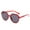 Red, variant on Retro Fashion Sunglasses for Women, Oversized Face Slimming Sun Glasses, UV Protection Vintage Shades for Large Faces, White, One Size