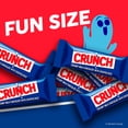 thumbnail image 5 of CRUNCH Fun Size Candy Bars, Creamy Milk Chocolate with Crisped Rice, Individually Wrapped, 10 oz Bag, 5 of 14
