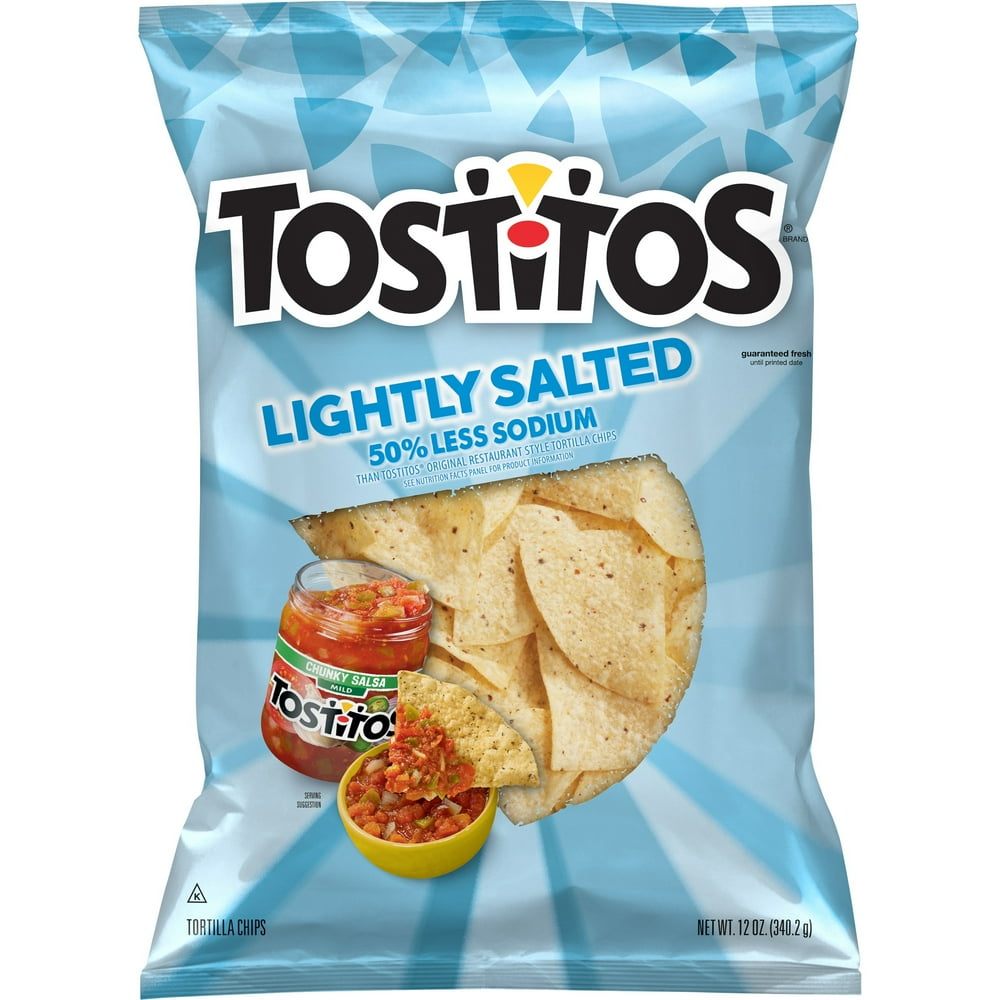 Tostitos Tortilla Chips Lightly Salted 12 Oz