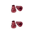 thumbnail image 3 of Vogacara Copa del eje trasero de 2 piezas, resistente al desgaste, nuevo estilo, apariencia exquisita, conveniente, reemplazo ajustable para Rojo 2piezas, 3 of 6