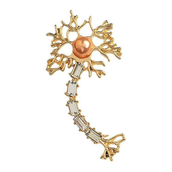 Kayannuo Brooch Pins For Women Fashion Alloy Nerve-Tissue Rhinestone Jewelry Sweater Shawl Scarf Buckle Brooch Pins