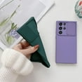 thumbnail image 5 of Creative Push Window Solid Colour Phone Case, Full Lens Protection, Drop Proof, for Samsung Galaxy A53 A33 A73 A22 A31 A32 A51 A52 A71 A23 A13 A72 A54 Phone Case (Purple,A33 5G), 5 of 7