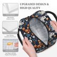 thumbnail image 5 of Haiem Cute ghost in the flowers Printed Lunch Bag Women, Lunch Box Lunch Bag for Women, Small Leakproof Cute Lunch Tote Large Capacity Reusable Insulated Cooler Lunch Container, 5 of 6