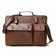 thumbnail image 2 of Sharo 'el Organizador': Calzoncillos Italianos de Cuero para Laptop y Bandolera con iPad Compartent, 2 of 7