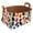 Multicolor 5, variant on Cactus Print Storage Basket Collapsible Storage Bin, PU Foldable Basket Convenient Box Storage Organizer with Handles for Shelves Office Bedroom Closet Nursery Toys Laundry