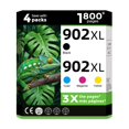 thumbnail image 1 of Paquete combinado de cartuchos de tinta Inknova 902XL para HP 902 XL, 1 of 7