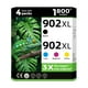 thumbnail image 1 of Paquete combinado de cartuchos de tinta Inknova 902XL para HP 902 XL, 1 of 7