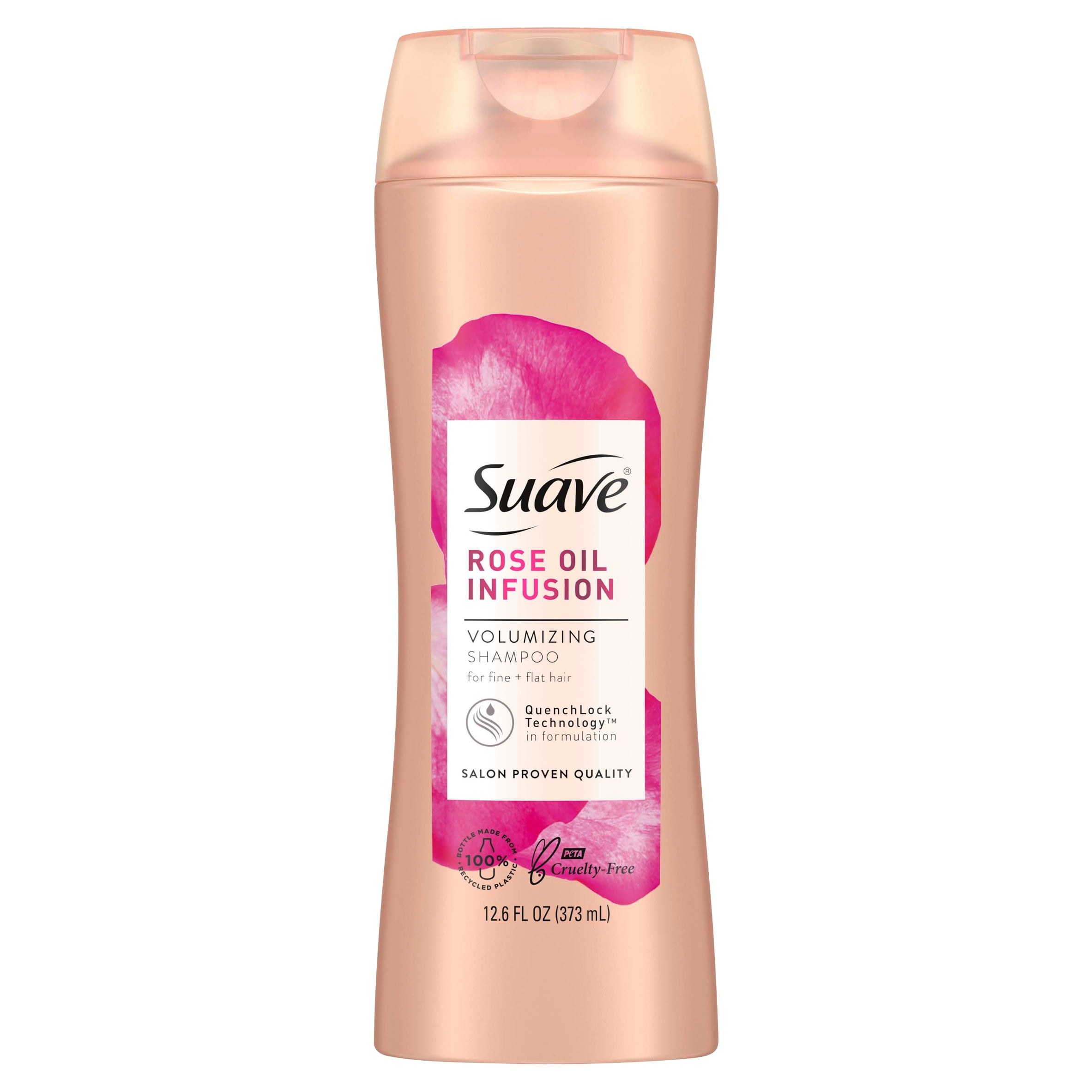 Suave Rose Oil Infusion Volumizing Shampoo, 12.6 fl oz