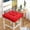 Red, variant on COFEST Ultra-Soft Corduroy Chair Cushion, 40x40cm, Multicolor, EPE Cotton Filled, Suitable for Indoor & Outdoor Seating, Machine Washable, Tuffed Design Orange