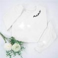 thumbnail image 2 of Penkiiy Mujer Mama Sweatshirt Casual Manga Larga Camisetas Cuello Tripulación Pulser Outfits Primavera 2025 Ropa Nueva XL Blanco, 2 of 7
