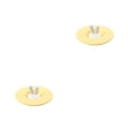 thumbnail image 1 of Toystoory Tapa de la taza Tapa de la taza de agua de dibujos animados de silicona Tapa de la taza de café de sellado de forma redonda a prueba de polvo, Amarillo 2piezas Toystoory CBP058552, 1 of 6