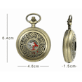 thumbnail image 5 of PEACNNGCompass Metal Hook Compass Hiking Survival Retro Shell Hiking Gear, 5 of 5