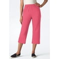 thumbnail image 6 of Woman Within Women's Plus Size Petite 7-Day Knit Capri Pants, 6 of 6