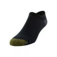thumbnail image 7 of GOLDTOE® MEN'S Black sport no show socks 4-Pack  “VAPOR-TECH”, 7 of 7