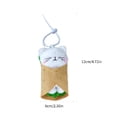 Animal Doll Keychain Bag Pendant Charm Plush Doll Toy Car Keychain ...
