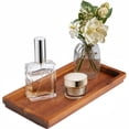 thumbnail image 1 of Bandeja de tocador Demigo de madera de acacia 30 x 15 cm para baño, 1 of 8