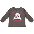 thumbnail image 3 of Inktastic some bunny loves you Boys or Girls Long Sleeve Toddler T-Shirt, 3 of 5