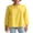 Yellow, variant on Michellecmm Women T-shirt Long Sleeve Crew Neck Solid Loose Ladies Fall Tops