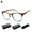 D, variant on Rhaegal Vintage Classic Original Design Women Men Reading Glasses Fashion I3J2