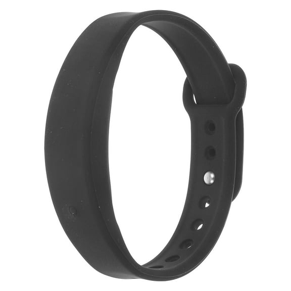 Supvox Smart Wristband with Real Time Temperature Pedometer and Sleep Tracker Black