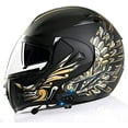 thumbnail image 6 of Motorcycle Bluetooth Helmets,Full Face Flip Up Dual Visors Modular Helmets,DOT Approved Helmet,Men and Women Motorbike Helmets (12, S=(55~56CM)), 6 of 6