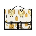 thumbnail image 2 of Portable Travel Toiletry Bag Roll up Makeup Bag Spacious Hanging Hook Makeup Bag for Travel Gym Camping Owls Pattern, 2 of 9