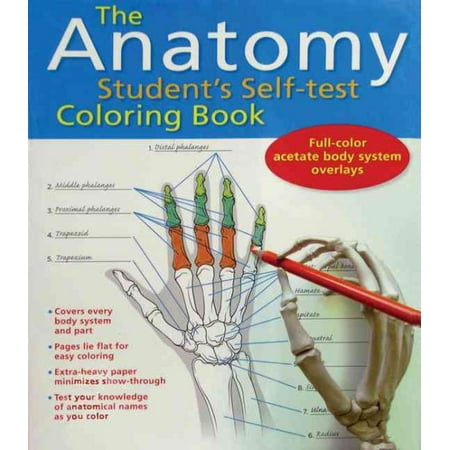 Download The Anatomy Student's Self-test Coloring Book - Walmart.com