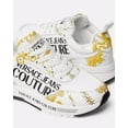 thumbnail image 4 of Versace Jeans Couture Womens BaroqueInspired White LowTop  Sneakers.-EU37 for Womens, 4 of 4