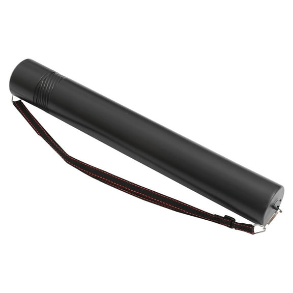 ROSENICE  Art Carrying Container with Straps Postal Tubes Pipe Rack Poster 90X6.8CM Black