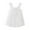 AB98 White, variant on Tisuna Butterfly Dresses For Toddler Girls Solid Color Sleeveless Suspender Layered Dress Fashion Cute Girls Summer Festival Birthday Dress Black Size 2-3 Years