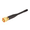 thumbnail image 2 of Antena de Radio SMA hembra, antena walkie talkie corta chapada en oro para BF 666S BF 888S UV 5R TK 240 TK 250 TK 255 PX 777, 2 of 8